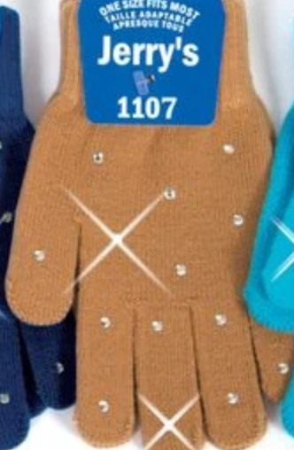 1107 Crystal Stud Gloves