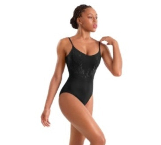 M70007TM Adagio Floral EMB Camisole Leotard