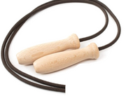 Tuuli Skipping Rope with Wooden Handle Cotton Rope 230 cm