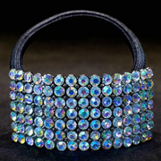 SS0300 Crystal Ponytail Elastic - Regular 63mm x 28mm