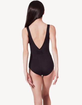 SE1009C Capezio Studio Collection Low V Back w/ Pinch Tank Leotard - Girls