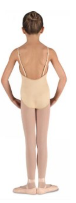 CL3167 Kids Body Stocking Nude Leotard