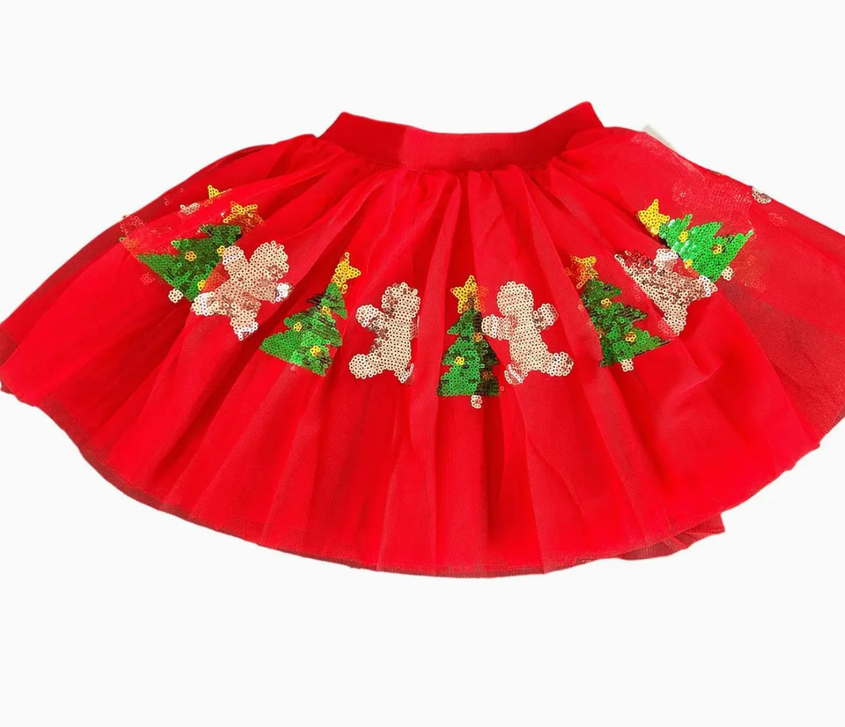 Sparkle Sisters Gingerbread Man Christmas Tutu 1-2 yrs