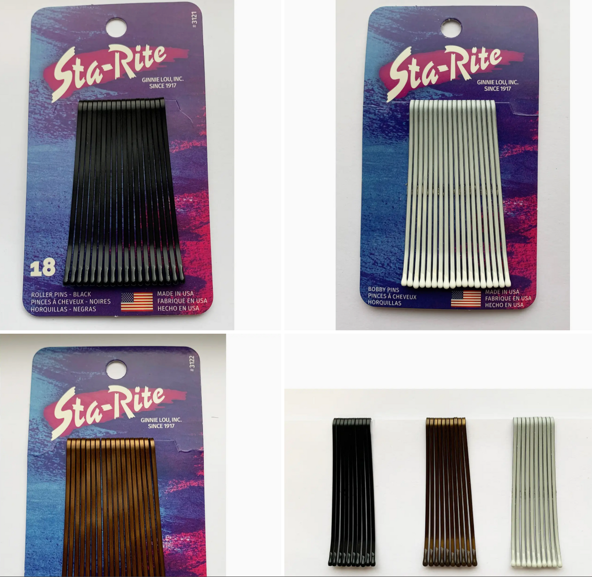Sta-Rite Jumbo Bobby Pins 18 Ct