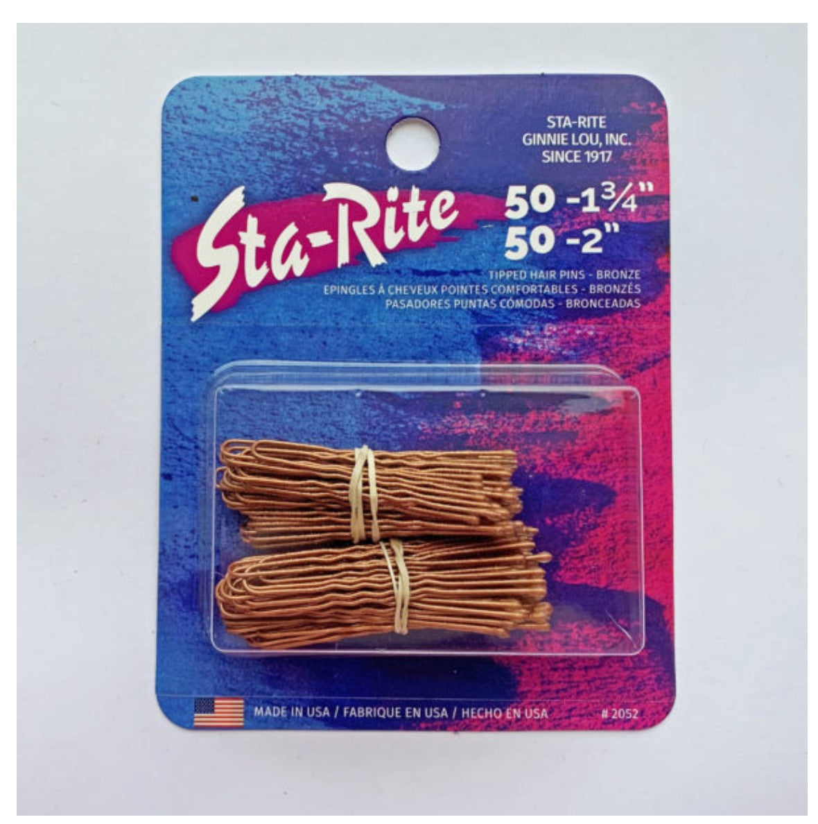 2051 Sta-Rite 1 3/4" & 2" Hairpin Combo 100Ct